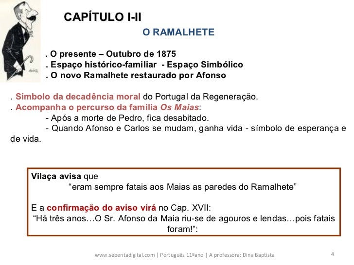 os maias resumo por capitulos